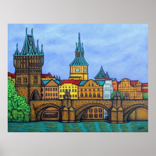Colours of Prague Poster Print (Front)