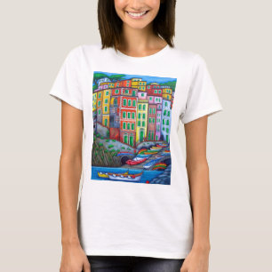 Colours of Riomaggiore Tshirt