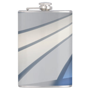 Colours of stones hip flask