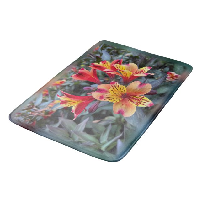 Colours of summer bath mat (Angled)