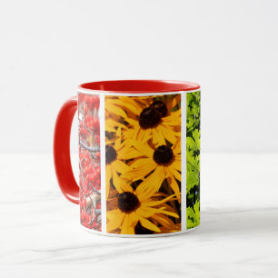 Colours of the Changing Seasons Quadriptych Mug