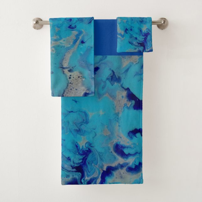 Colours of the Ocean Bath Towel Set (Insitu)