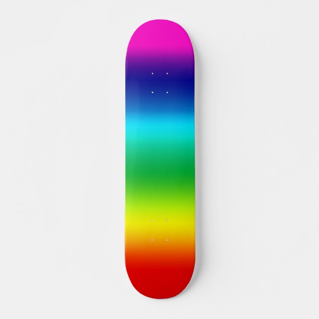 Colours of the Rainbow Skateboard (Front)