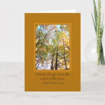 Colours of the Spirit Thanksgiving Card