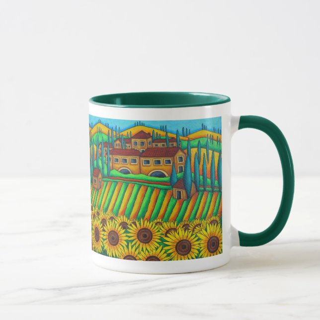 Colours of Tuscany Coffee Mug (Right)