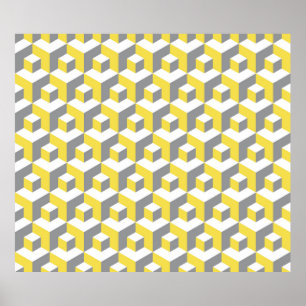 Colours of year 2021 illuminating yellow and ultim poster