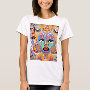 Colours, Patterns, and Overlapping Faces T-Shirt