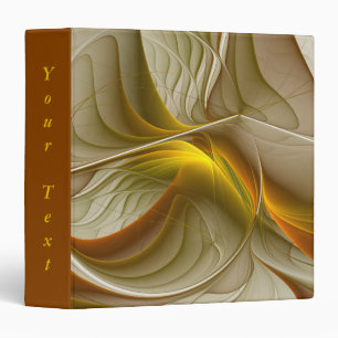 Colours Precious Metals, Abstract Fractal Art Text Binder