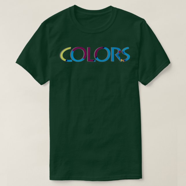 colours T-Shirt (Design Front)