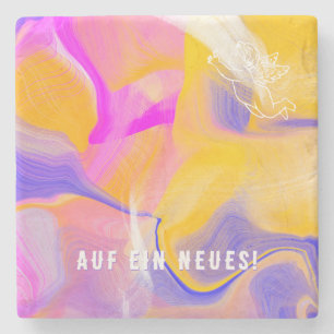 Colours, Text, Image or Logo Stone Coaster