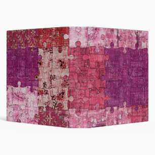 Colours Texture Puzzle Binder