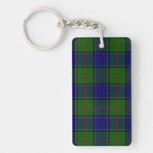 Colquhoun tartan bleu vert plaid