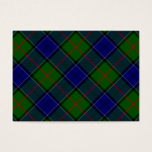 Colquhoun tartan bleu vert plaid