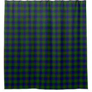 Colquhoun tartan blue green plaid