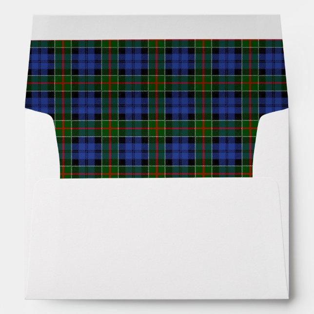 Colquhoun Tartan Wedding Envelopes (Back (Bottom))