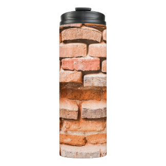 Colse up old brick wall background and texture. ag thermal tumbler