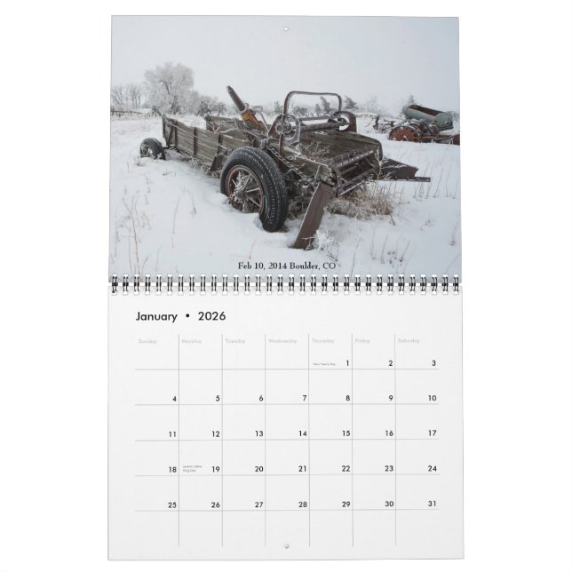 Colt Forney Photography 2015 Calendar (Jan 2026)