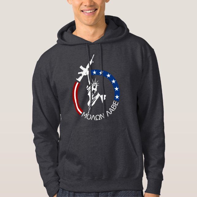 Colt M4A2 - MOLON LABE Hoodie (Front)