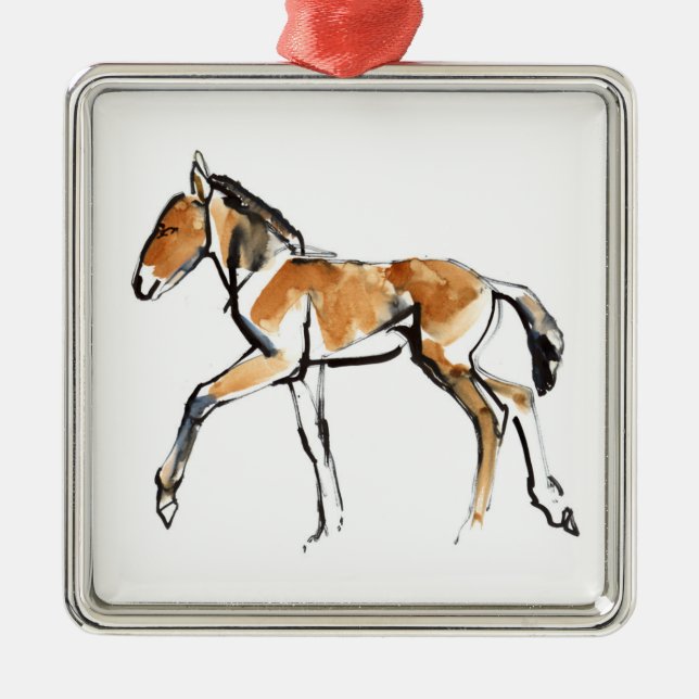 Colt Metal Ornament (Front)