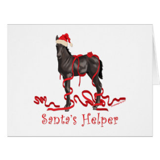 Colt père Noël Helper Horse