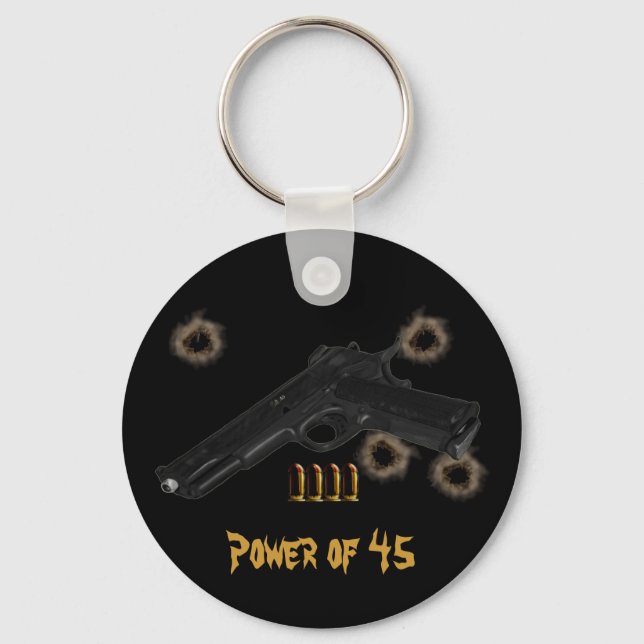 Colt , Power of 45 keychain (Front)