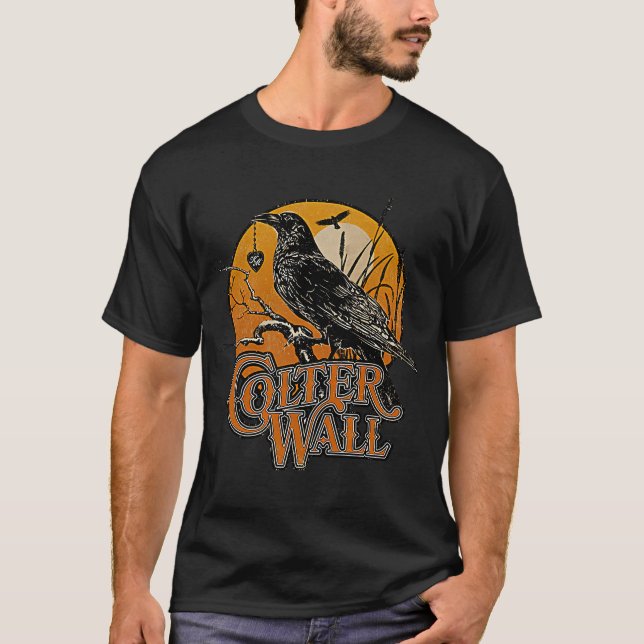Colter Wall Singer Songwriter Deep Baritone Compos T-Shirt (Front)