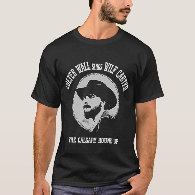 Colter Wall Singer Songwriter Deep Baritone Compos T-Shirt (Front)