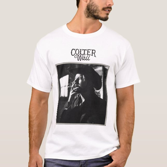Colter Wall Singer Songwriter Deep Baritone Compos T-Shirt (Front)