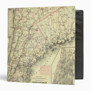 Colton's Driving and Wheeling Map of the US 2 Binder