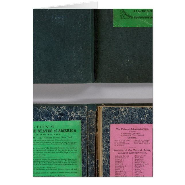 Colton's Railroadand County Map, United States (Front)