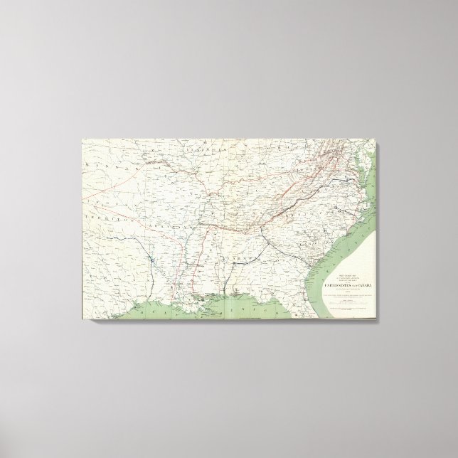 Colton's US section Canvas Print (Front)