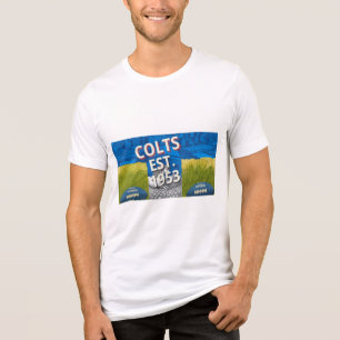 Colts Est 1953 Vintage Retro Football Streetwear Tri-Blend Shirt
