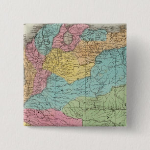 Columbia 2 Inch Square Button