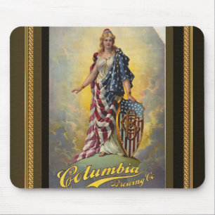 Columbia Brewing Co. Poster Mouse Pad