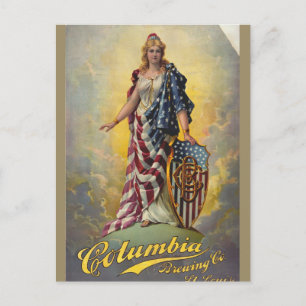 Columbia Brewing Co. Poster Postcard