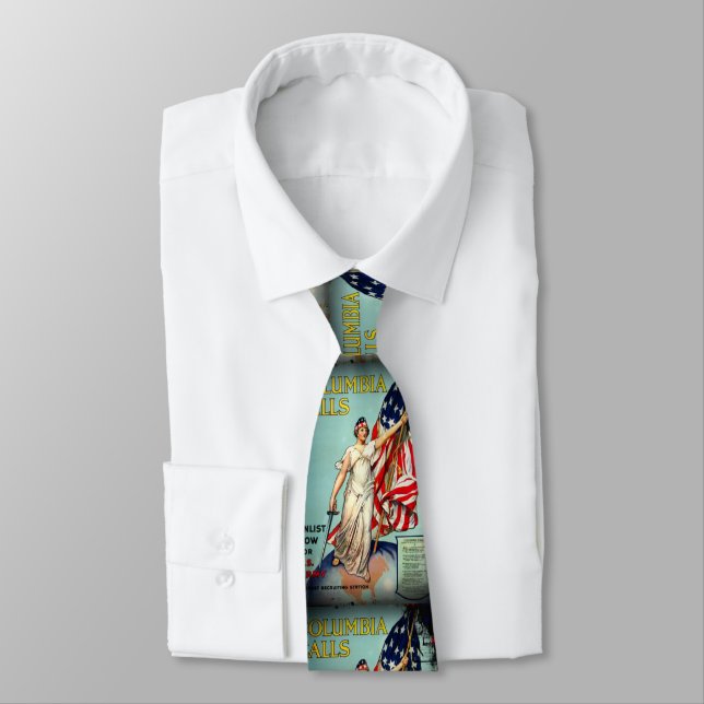 Columbia Calls Enlist Now Tie (Tied)