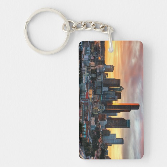 Columbia centre and downtown Seattle, Seattle Keychain (Front)