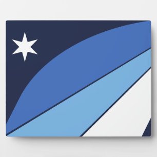 Columbia City Flag Plaque