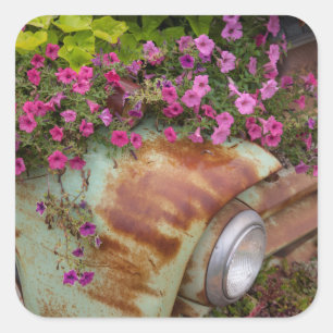 Columbia Falls Square Sticker