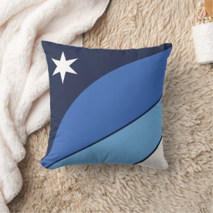 Columbia Flag on American MoJo Pillow