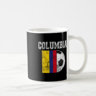 Columbia Flag - Soccer Futbol Footll  Coffee Mug
