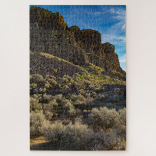 Columbia Gorge Sageland Canyon Jigsaw Puzzle