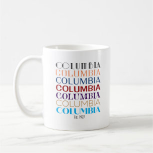 Columbia Logo, Decades Coffee Mug