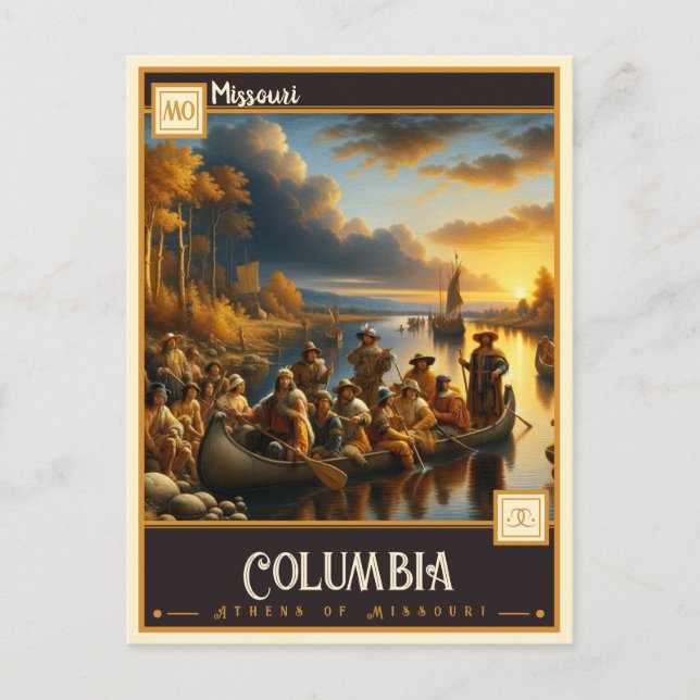 Columbia, Missouri   | Vintage Postcard (Front)