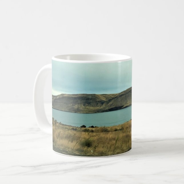 Columbia River, Arlington, Oregon Coffee Mug (Front Left)