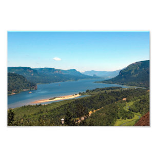 Columbia River Gorge Oregon  Photo Print