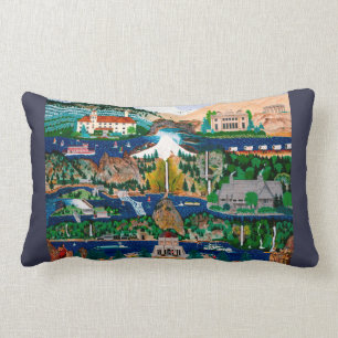 Columbia River Gorge Pillow