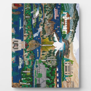 Columbia River Gorge Plaque