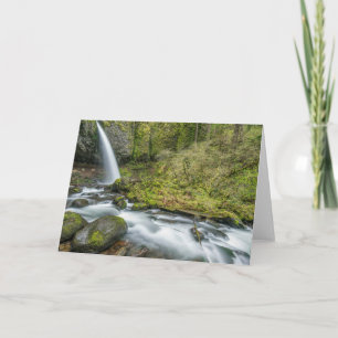 Columbia River Gorge, Ponytail Falls Card