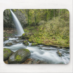 Columbia River Gorge, Ponytail Falls Mouse Pad